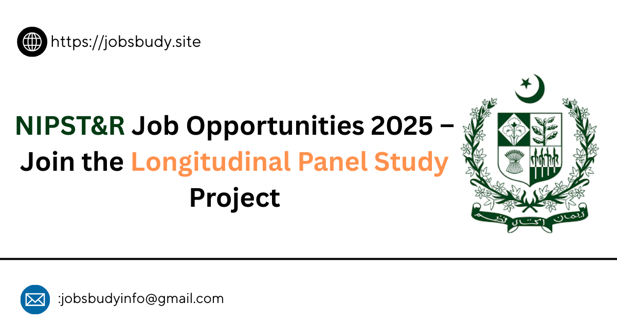 NIPST&R Job Opportunities 2025 – Join the Longitudinal Panel Study Project
