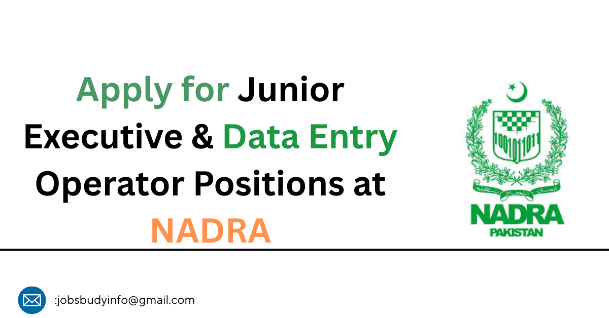 NADRA JOB