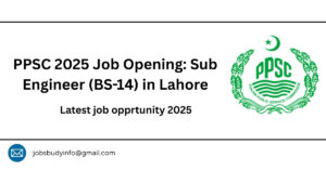 PPSC 2025 Job