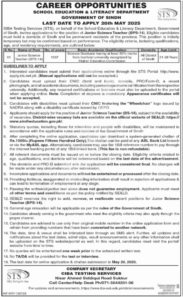 Government of Sindh 