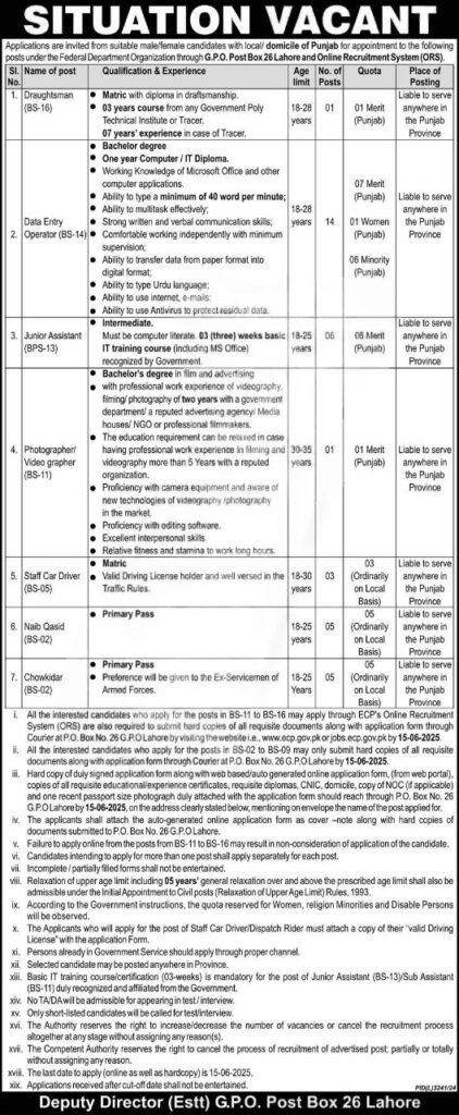Federal Department Organization Jobs 2025: Latest Career Opportunities